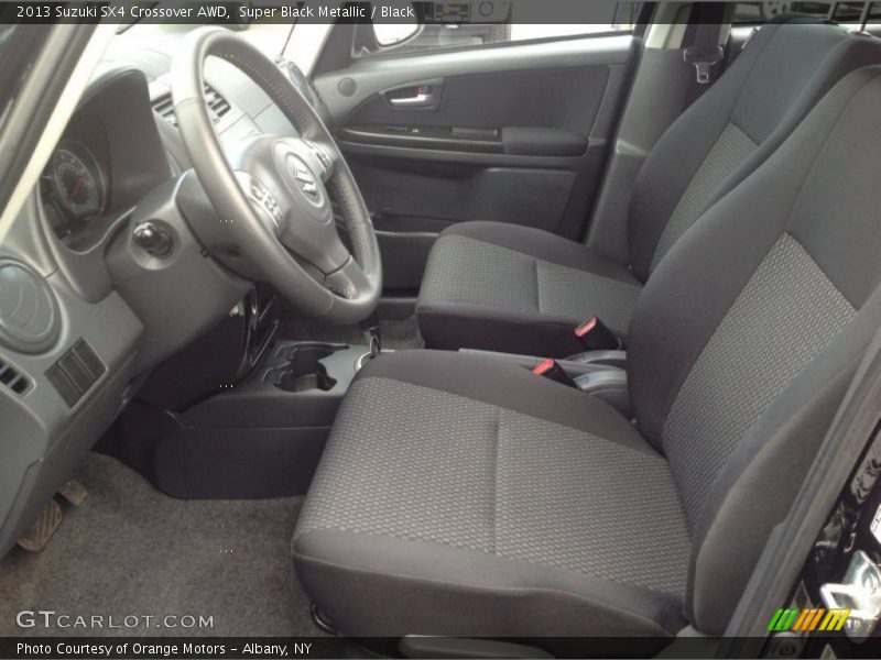 Front Seat of 2013 SX4 Crossover AWD