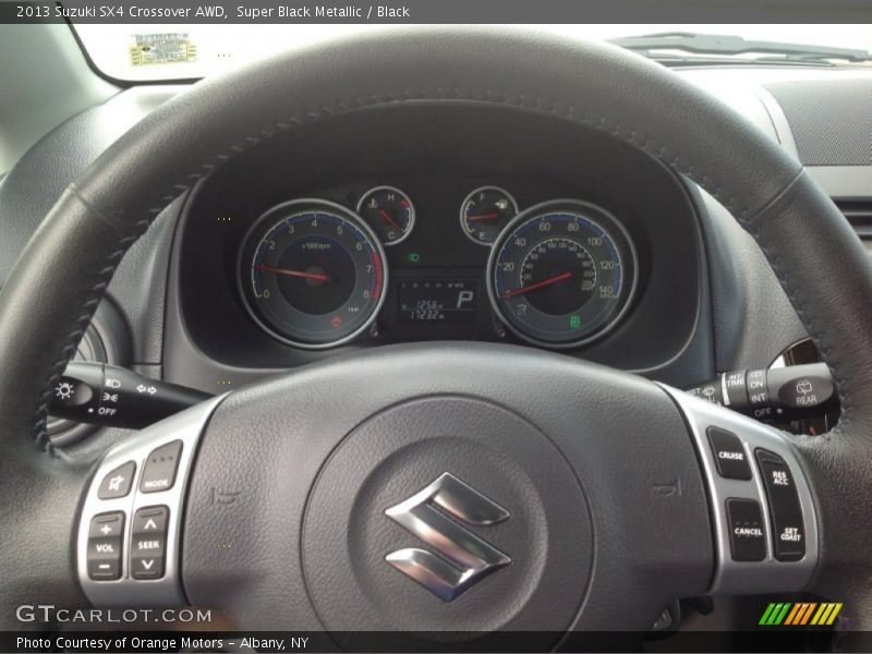 Super Black Metallic / Black 2013 Suzuki SX4 Crossover AWD