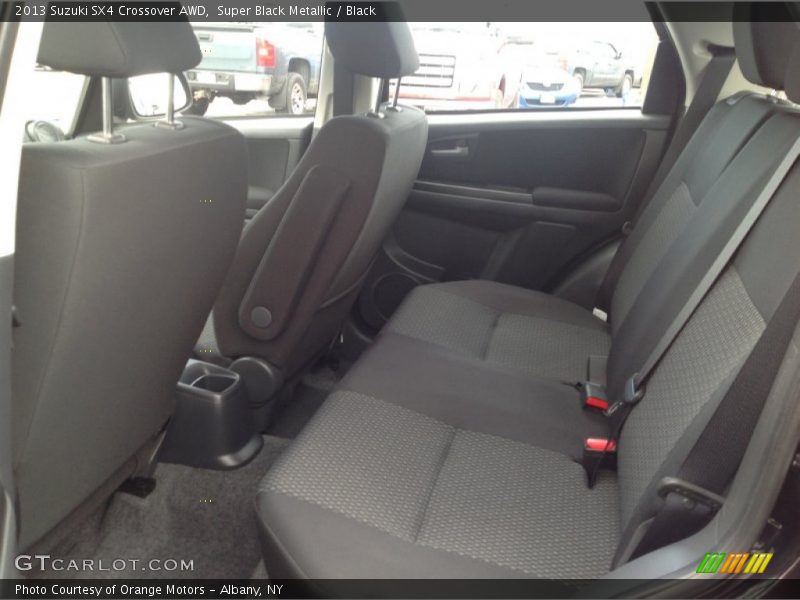 Rear Seat of 2013 SX4 Crossover AWD
