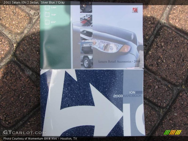 Silver Blue / Gray 2003 Saturn ION 2 Sedan