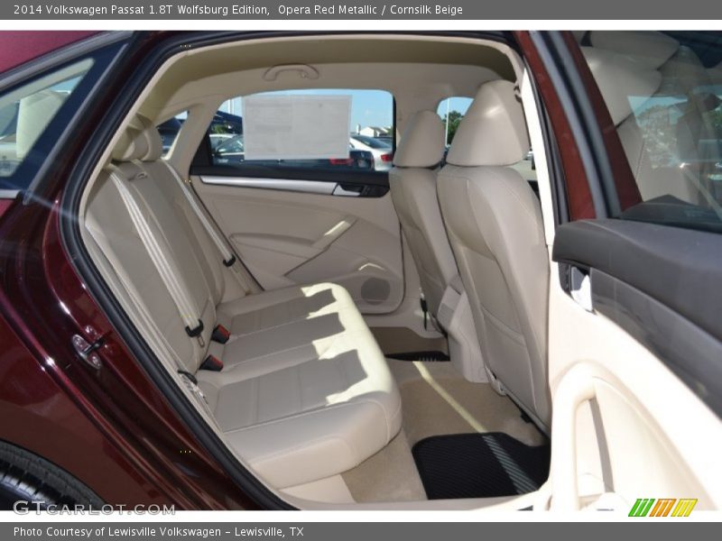 Opera Red Metallic / Cornsilk Beige 2014 Volkswagen Passat 1.8T Wolfsburg Edition