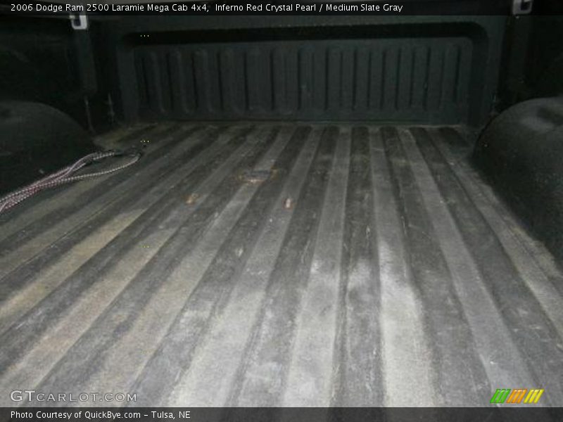 Inferno Red Crystal Pearl / Medium Slate Gray 2006 Dodge Ram 2500 Laramie Mega Cab 4x4