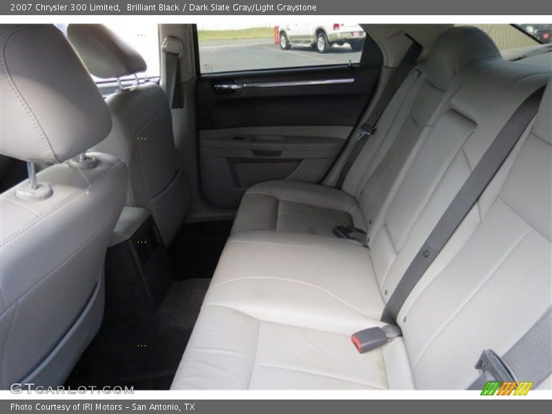 Brilliant Black / Dark Slate Gray/Light Graystone 2007 Chrysler 300 Limited