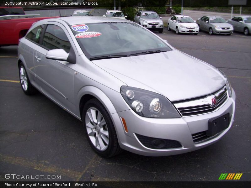 Star Silver / Charcoal 2008 Saturn Astra XR Coupe