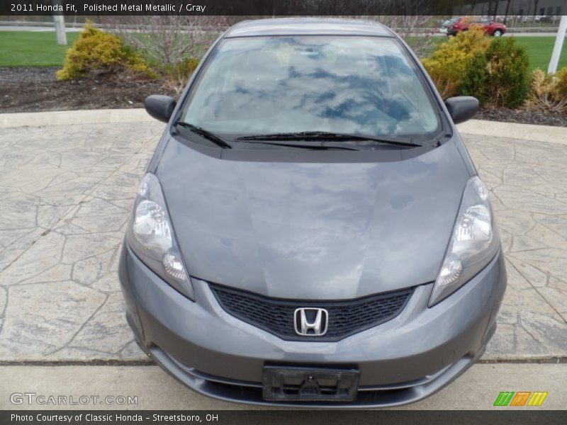 Polished Metal Metallic / Gray 2011 Honda Fit