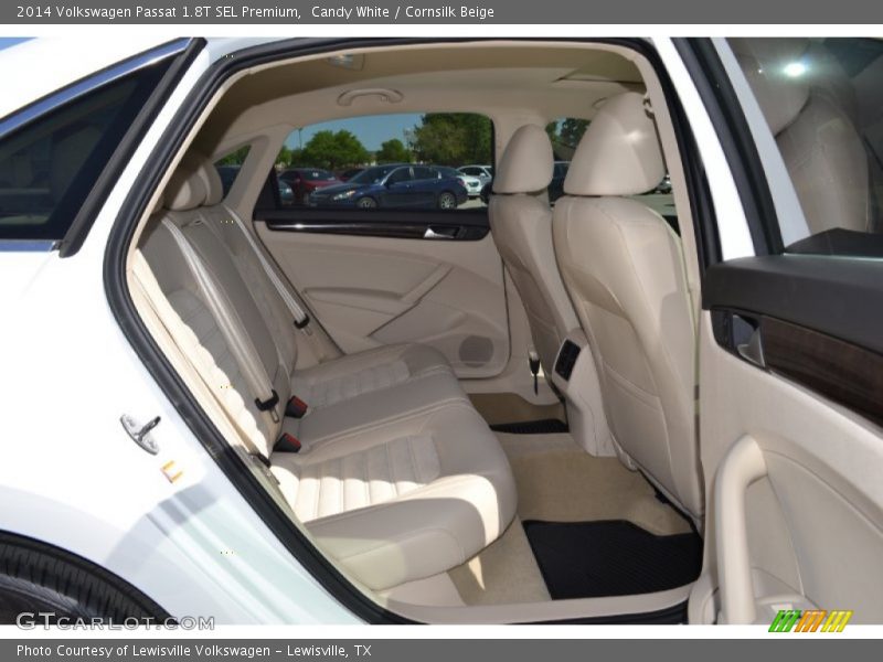 Candy White / Cornsilk Beige 2014 Volkswagen Passat 1.8T SEL Premium