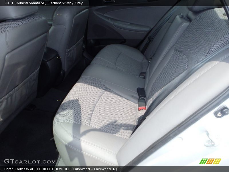 Radiant Silver / Gray 2011 Hyundai Sonata SE
