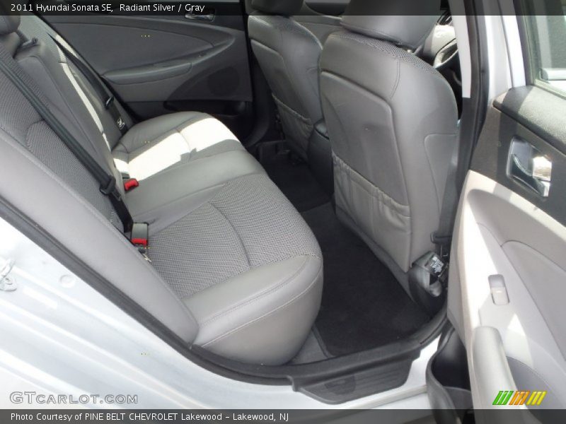 Radiant Silver / Gray 2011 Hyundai Sonata SE
