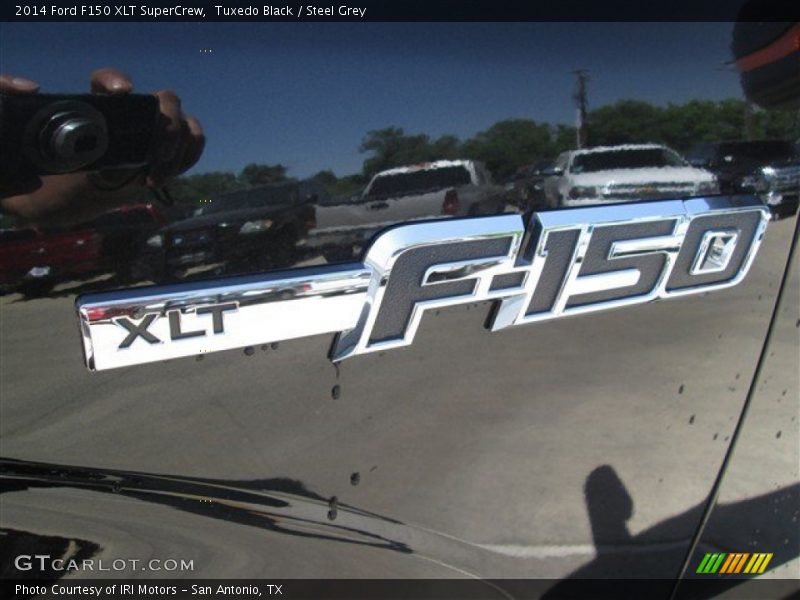 Tuxedo Black / Steel Grey 2014 Ford F150 XLT SuperCrew