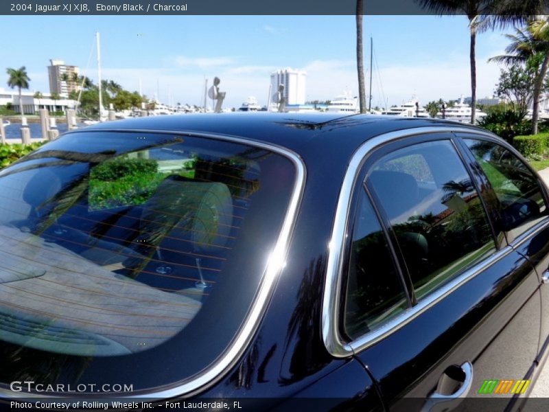 Ebony Black / Charcoal 2004 Jaguar XJ XJ8