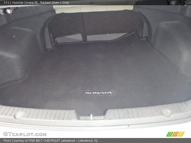 Radiant Silver / Gray 2011 Hyundai Sonata SE