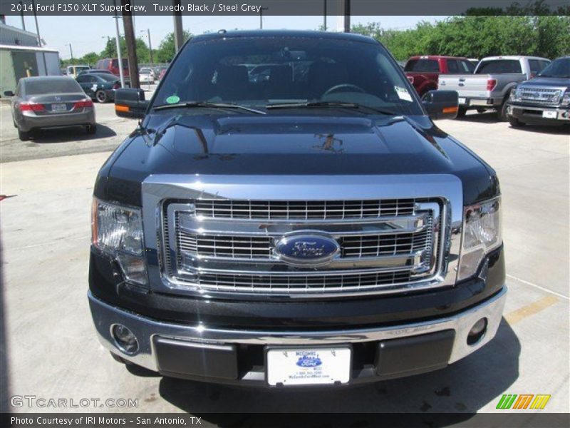 Tuxedo Black / Steel Grey 2014 Ford F150 XLT SuperCrew