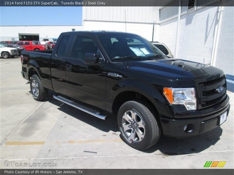 Tuxedo Black / Steel Grey 2014 Ford F150 STX SuperCab