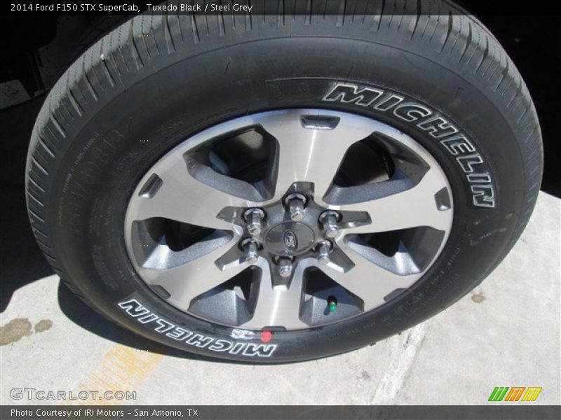 Tuxedo Black / Steel Grey 2014 Ford F150 STX SuperCab