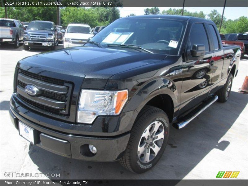 Tuxedo Black / Steel Grey 2014 Ford F150 STX SuperCab