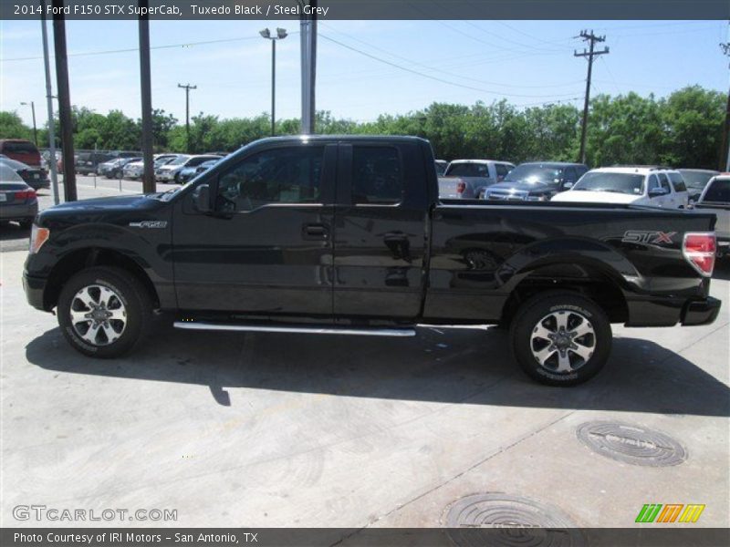 Tuxedo Black / Steel Grey 2014 Ford F150 STX SuperCab