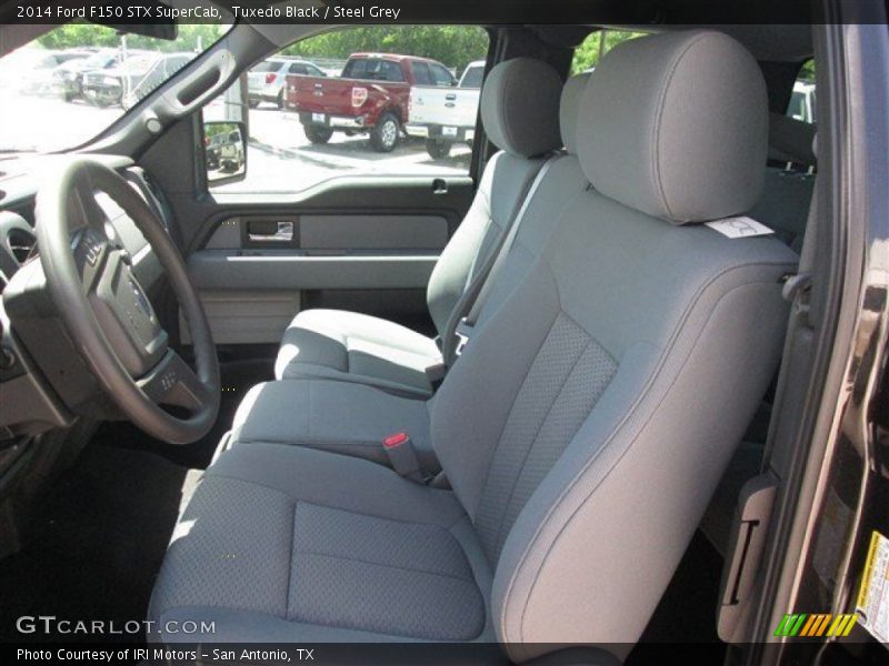 Tuxedo Black / Steel Grey 2014 Ford F150 STX SuperCab