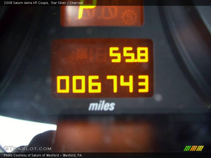 Star Silver / Charcoal 2008 Saturn Astra XR Coupe