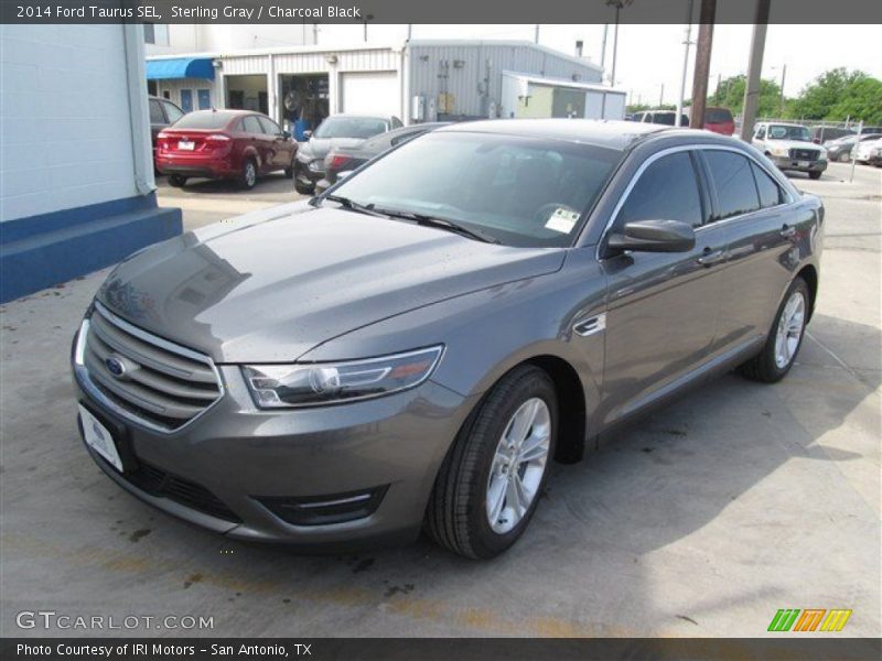 Sterling Gray / Charcoal Black 2014 Ford Taurus SEL
