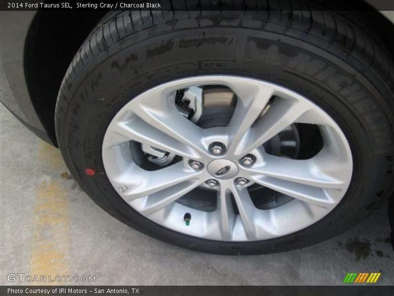 Sterling Gray / Charcoal Black 2014 Ford Taurus SEL