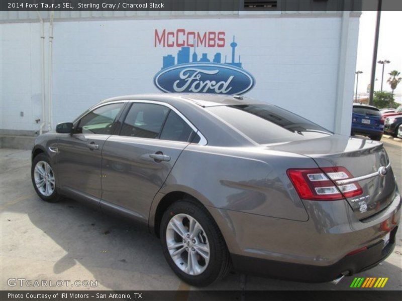 Sterling Gray / Charcoal Black 2014 Ford Taurus SEL