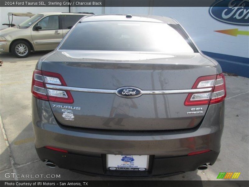 Sterling Gray / Charcoal Black 2014 Ford Taurus SEL