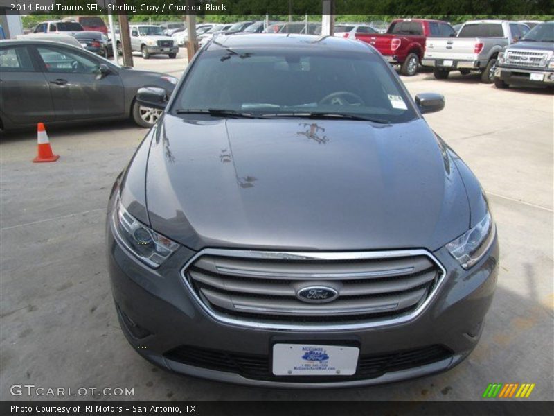 Sterling Gray / Charcoal Black 2014 Ford Taurus SEL