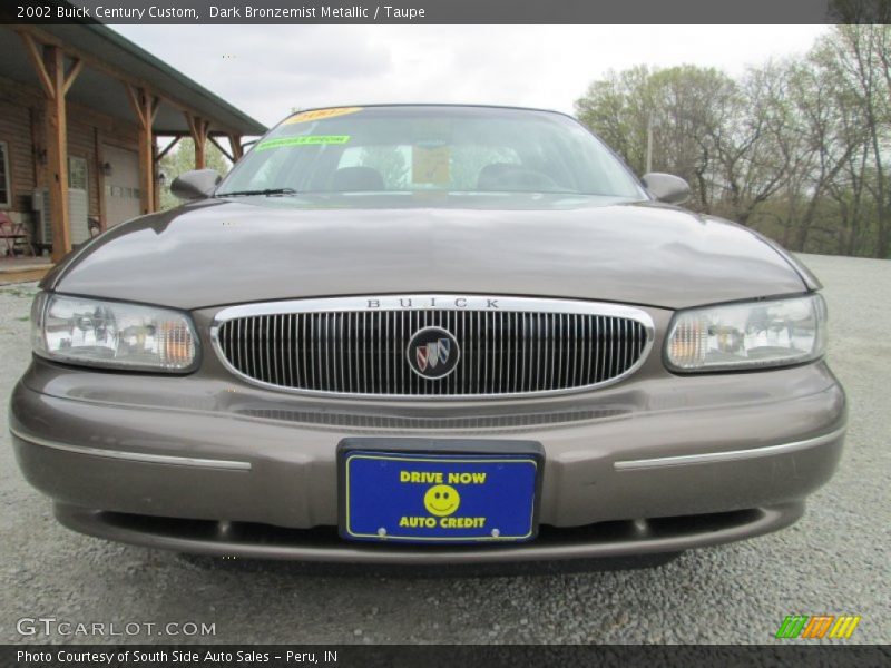 Dark Bronzemist Metallic / Taupe 2002 Buick Century Custom