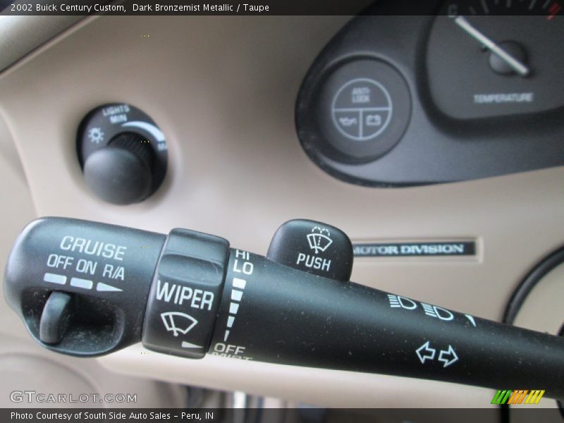 Dark Bronzemist Metallic / Taupe 2002 Buick Century Custom