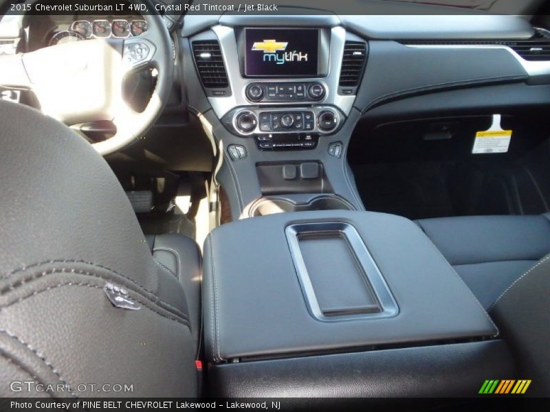 Crystal Red Tintcoat / Jet Black 2015 Chevrolet Suburban LT 4WD