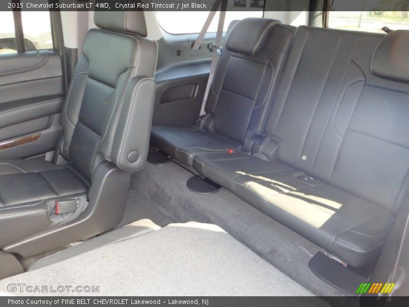 Crystal Red Tintcoat / Jet Black 2015 Chevrolet Suburban LT 4WD