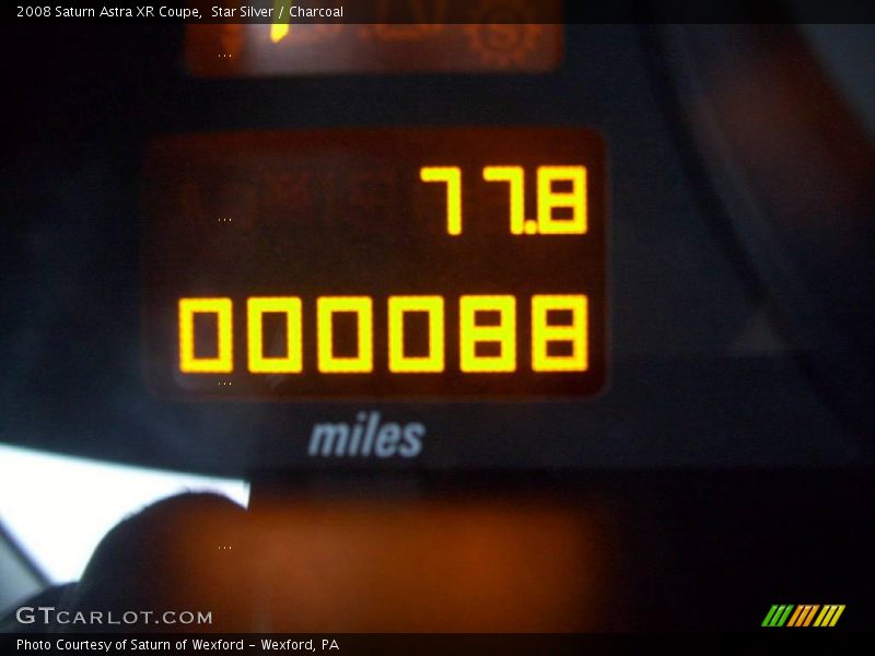 Star Silver / Charcoal 2008 Saturn Astra XR Coupe
