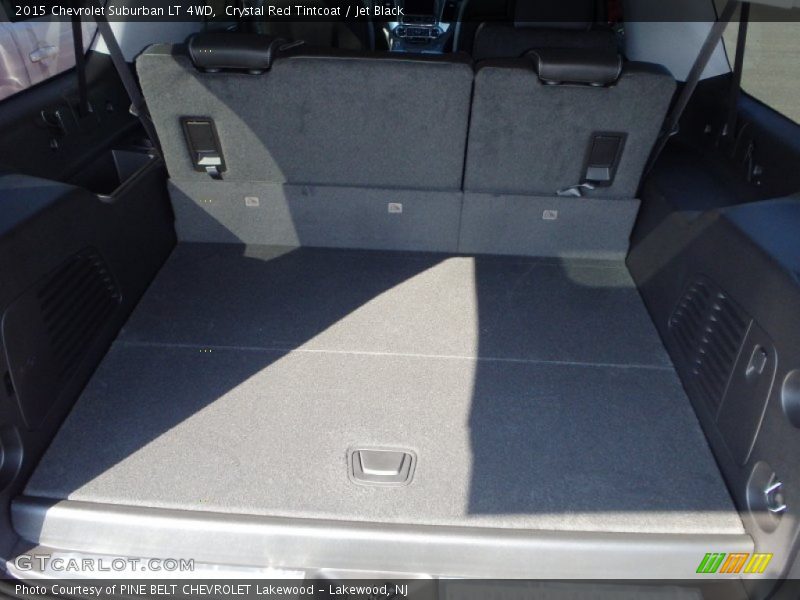 Crystal Red Tintcoat / Jet Black 2015 Chevrolet Suburban LT 4WD