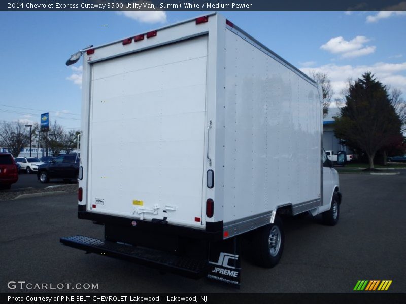 Summit White / Medium Pewter 2014 Chevrolet Express Cutaway 3500 Utility Van
