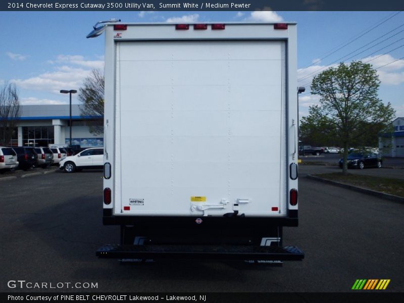 Summit White / Medium Pewter 2014 Chevrolet Express Cutaway 3500 Utility Van
