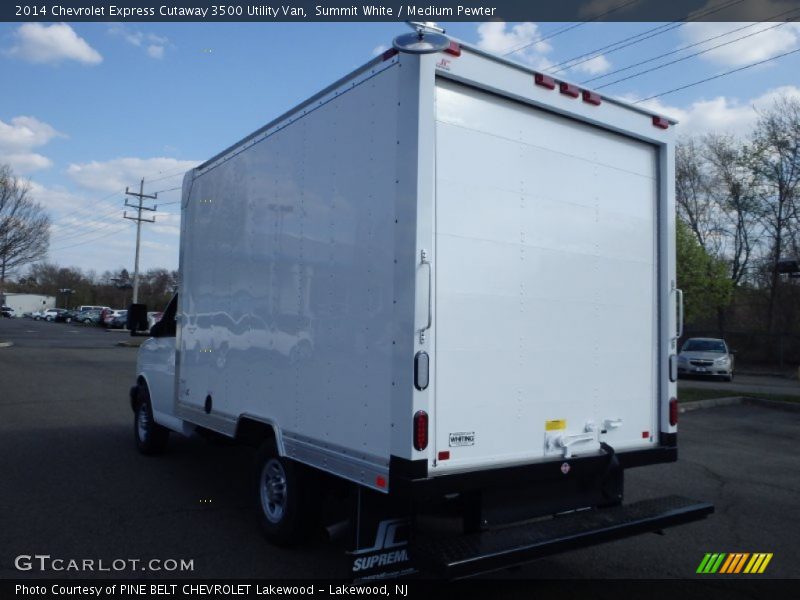 Summit White / Medium Pewter 2014 Chevrolet Express Cutaway 3500 Utility Van