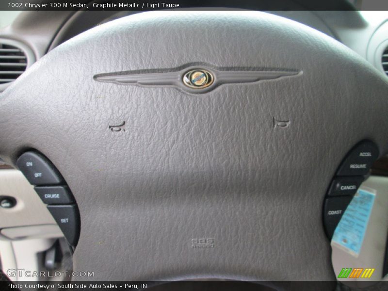 Graphite Metallic / Light Taupe 2002 Chrysler 300 M Sedan
