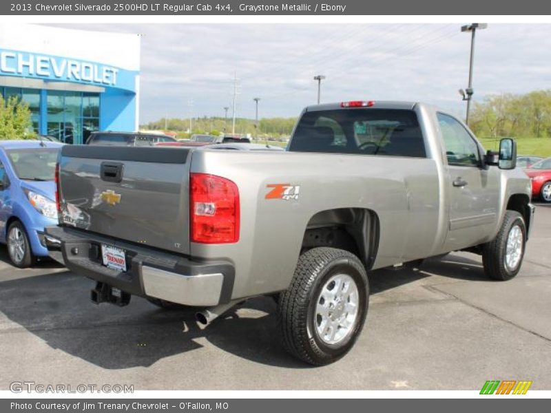 Graystone Metallic / Ebony 2013 Chevrolet Silverado 2500HD LT Regular Cab 4x4
