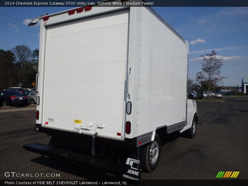 Summit White / Medium Pewter 2014 Chevrolet Express Cutaway 3500 Utility Van