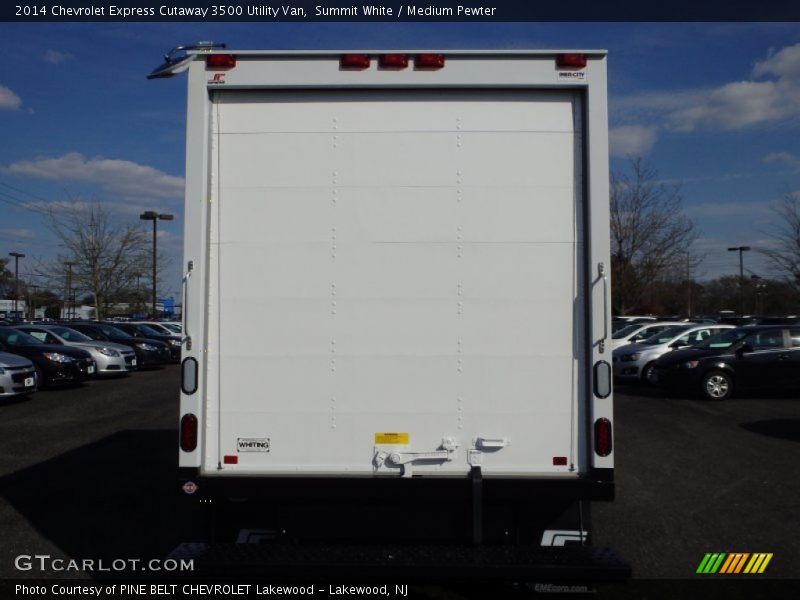 Summit White / Medium Pewter 2014 Chevrolet Express Cutaway 3500 Utility Van
