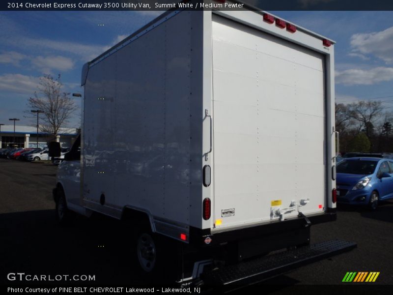 Summit White / Medium Pewter 2014 Chevrolet Express Cutaway 3500 Utility Van