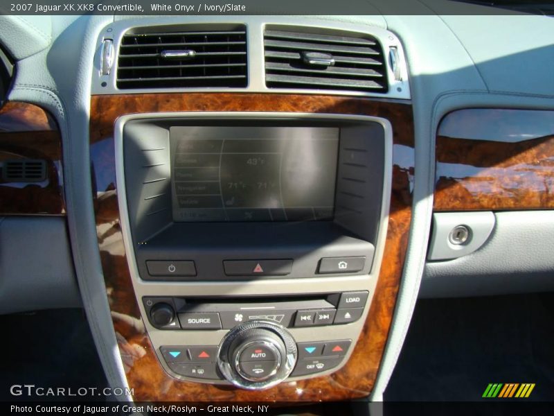 White Onyx / Ivory/Slate 2007 Jaguar XK XK8 Convertible