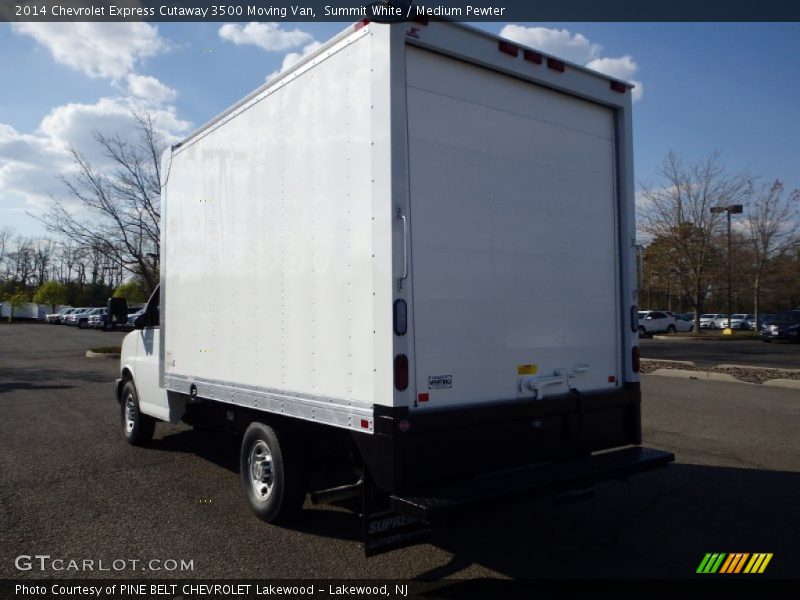 Summit White / Medium Pewter 2014 Chevrolet Express Cutaway 3500 Moving Van