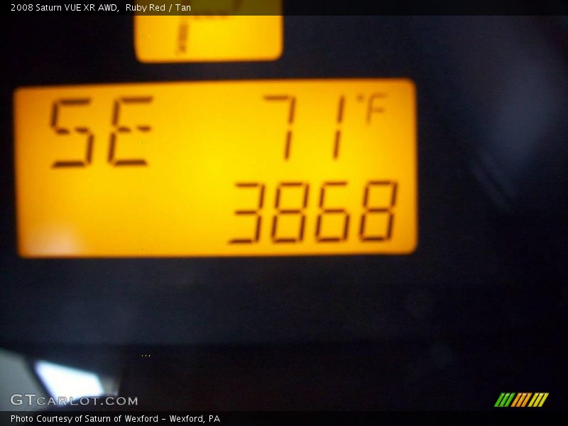 Ruby Red / Tan 2008 Saturn VUE XR AWD