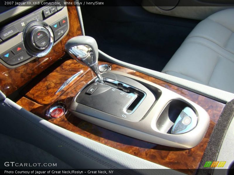 White Onyx / Ivory/Slate 2007 Jaguar XK XK8 Convertible