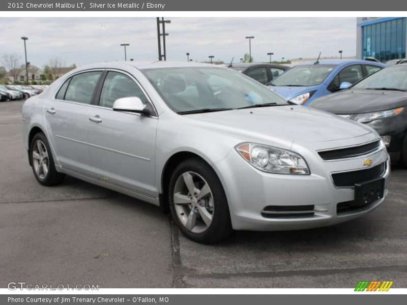 Silver Ice Metallic / Ebony 2012 Chevrolet Malibu LT