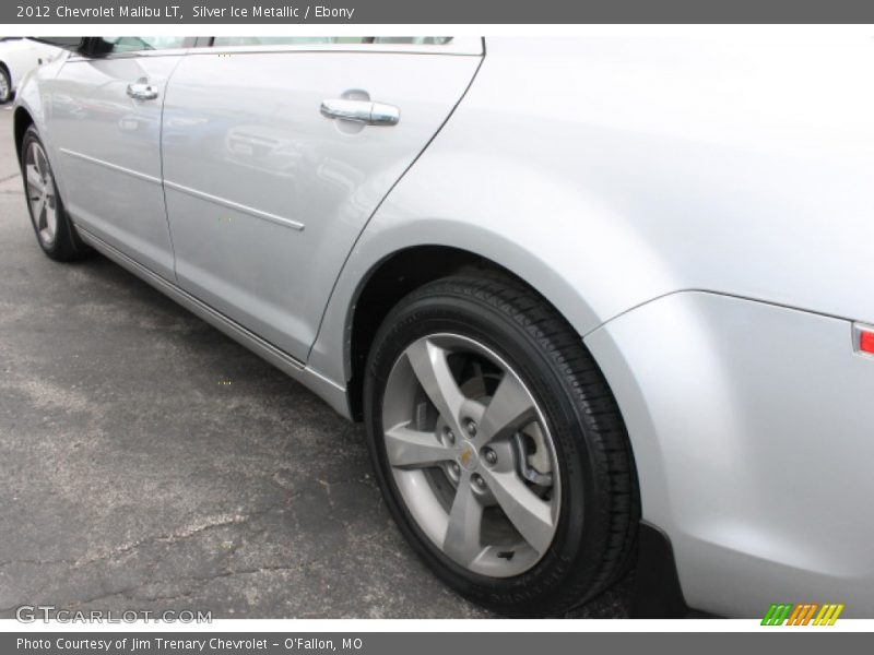 Silver Ice Metallic / Ebony 2012 Chevrolet Malibu LT