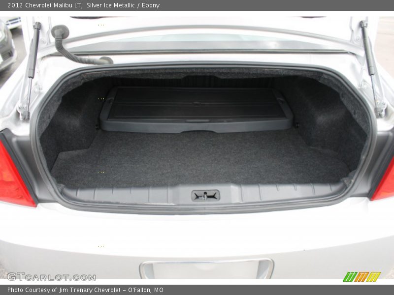 Silver Ice Metallic / Ebony 2012 Chevrolet Malibu LT