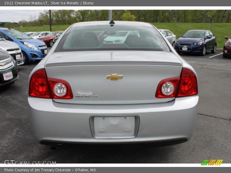 Silver Ice Metallic / Ebony 2012 Chevrolet Malibu LT