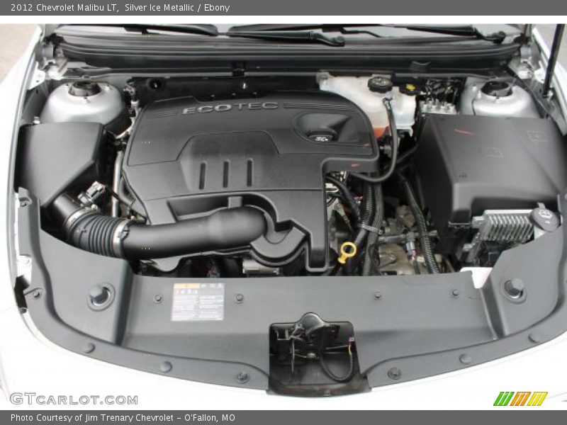 Silver Ice Metallic / Ebony 2012 Chevrolet Malibu LT
